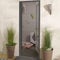 MADECOSTORE Mosquitera enrollable lateral de aluminio para puerta y ventana, color gris antracita, 160 x 220 cm