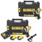 DEWALT CPROF538 - KIT XR = DCD996P2 Taladro XRP con 2 baterías Li-Ion 5,0Ah + DCD796NT Taladro Percutor