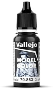 Farbe Vallejo Model Color 70863 Gunmetal Grey (17ml)