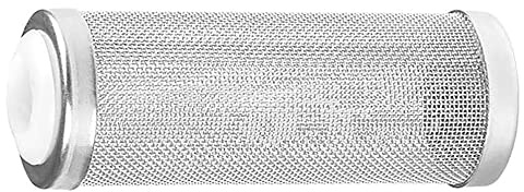 ANCLLO 4PCS 12mm Stainless Steel Aquarium Filter Fish Tank Intake Filter Aquarium Filter Net for Protecting Fish Shrimp Inhalation