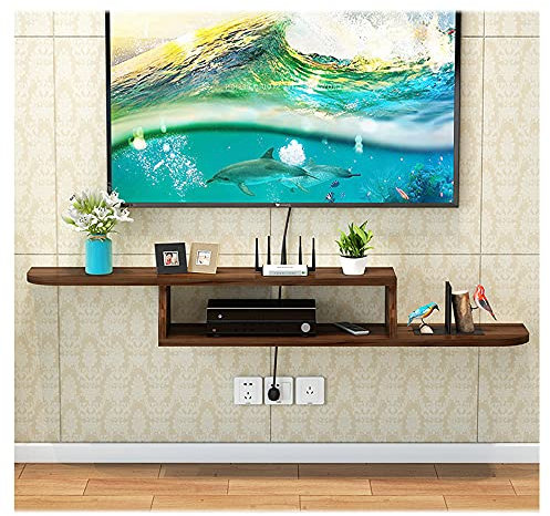 WFENG TV Wandregal/Hängeboard Wohnwand,Einfach und Schön-Für Jeden Raum Geeignet,Stauraum mit Großer Kapazität/B / L150×W20cm