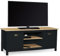 IDMarket – Mueble TV 113 cm Campaña ISIS Madera y Negro