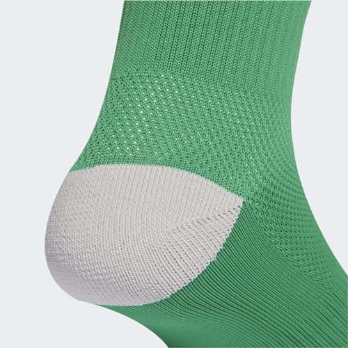 adidas Unisex Kids Milano 23 Socks, Team Green/White, 7-8 Years