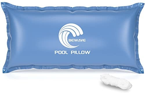 BEWAVE Pool Pillow, Winterizing Air Pillow for Above Ground Winter Swimming Pool Covers, 4 x 8 Ft