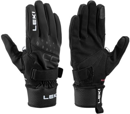 LEKI CC Shark Handschuhe, Black, EU 9