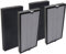 PUREBURG AF 30 True HEPA Replacement Filter Kit Compatible with Karcher Air Purifier AF 30 Part No. 2.863-067.0, H13 3-Stage Filtration, Air Purification of Dust VOCs, 2 Set (4 Pack)