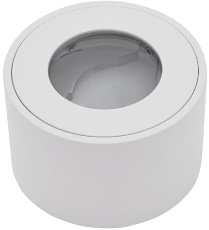 McShine Aufbaurahmen für LED Strahler | KL-44 | rund, D80mm H50mm, IP44 Aufbaurahmen unterbau Decken Spots Rahmen weiß