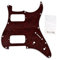 Schlagbrett mit 11 Löchern, 4-lagig, für Gitarre, Bass, Schlagbrett, HH Kratzplatte für Standard-Strat, moderne Gitarre, Ersatzteile, E-Gitarre, Schlagbrett, akustische