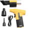 HEIBTENY Elektrische Staubgebläse 100000/120000 RPM Druckluftspray Compressed Air Duster Mit 2600MAh Akku, Jet Fan Mini-Gebläse Bürogeräte Sofa Tastatur Auto Reinigungsset(120000 RPM-yellow)
