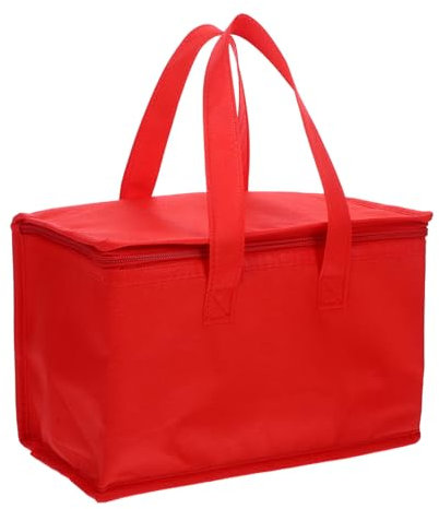 PAMINGONO Isolierte Lunchbag aus Oxford Gewebe Leichte und Strapazierfähige Lunchtasche für Picknick und Büro Tragbarer Isolierbeutel zum Frischhalten von Speisen und Getränken