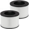 Luripid M01 Ersatzfilter kompatibel mit MOOKA M01 Luftreiniger, H13 True HEPA Filter, 3-in-1 Vorfilter, hocheffizientes Aktivkohlefilter-Filtrationssystem, 2 Stück