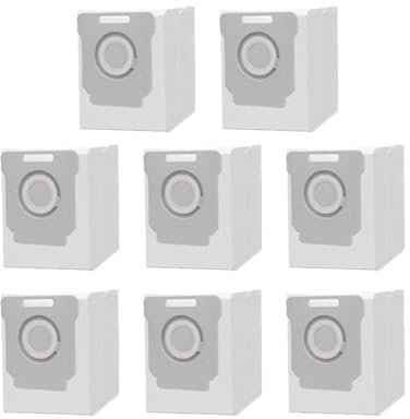 YIKRAOS Sac à poussière Compatible avec IRobot Compatible avec Roomba I3 I3+ / I4 I4+ / I6 I6+ / I7 I7+ / J7 J7+ / I8+ / S9 S9+ Accessoires for aspirateur Robot Sacs à poussière(Set7)
