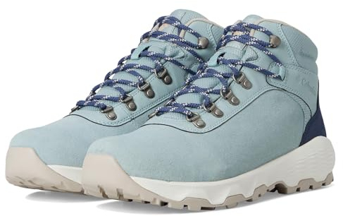 Columbia Women's Newton Wander Hiking Shoe, Crushed Blue/White Peach, 8.5 Wide