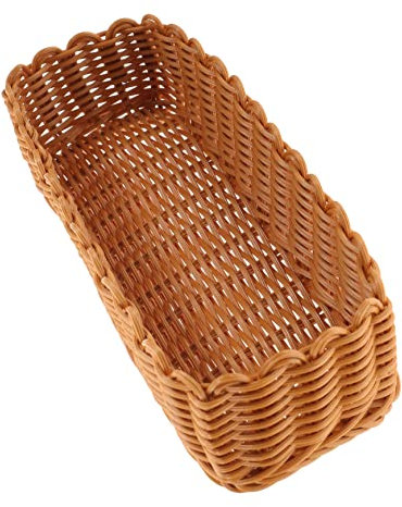 LALADEFIEE Geflochtener Aufbewahrungskorb Desktop-besteckkorb Multifunktionaler Abtropfkorb Essstäbchenbehälter Für Küche Haushaltskorb Zur Aufbewahrung Von Küchenutensilien Natürlicher Und r