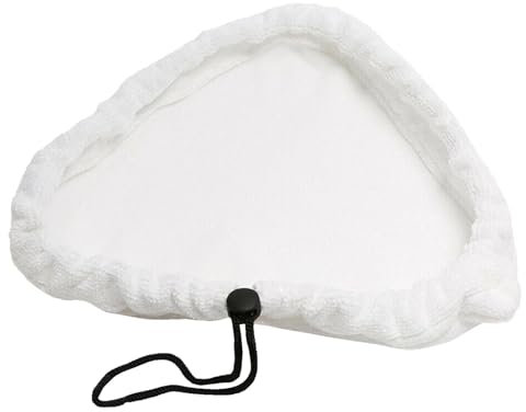 Triangle Steam Mop Covers - H20 vtembre Replacement Pads, Washable Microfiber Cloths | X5 MOOP ACCESSORIES FOR STEAAM MOOP PADS, MOPP PAD CLEANING FOR SEA