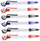 Tofficu 6Pezzi Penne Calcio per Amanti Del Calcio Gadget Scolastici e Decorazioni per Compleanno Assortiti