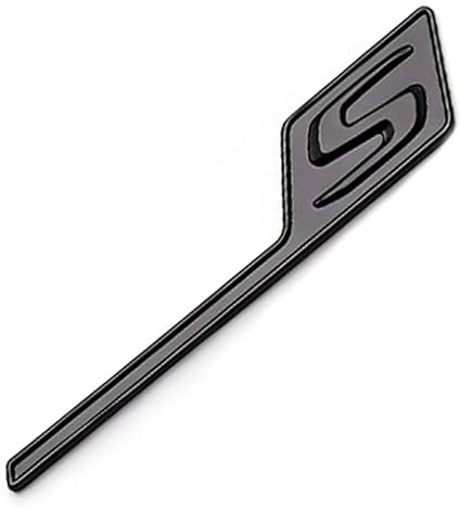 R-timer 3D Emblem Aufkleber Passend für Mercedes Benz CLA CLC CLS C-Klasse E-Klasse GLC GLE GLS AMG GT S,Karosseriedekor Waschstraßenfest Sportliche Optik Lackschutz,Glossy Black