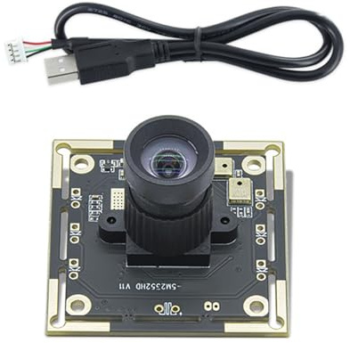 COOLHOOD YUY2 Module de caméra 5 MP IMX335 68/100 degrés Vue USB Webcam YUY2 réglable pour lecteur publicitaire ordinateur portable grand angle