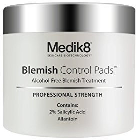 Medik8 Hautunreinheiten-Pads - 6 Stück - Alkoholfrei - Salicylsäure - Für Problemhafte und Empfindliche Haut - Gesichtsreinigung
