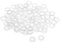 sourcing map Rondelle Nylon Plat Joint Étanchéité M8 13mm OD 8mm ID 0.8mm Épaisseur pour Robinet Tuyau Eau Transparent Paquet de 100