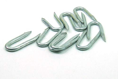 POPESQ® 10 pz. x U-Chiodi 3.8mm x 38mm Zinc #A3788
