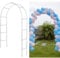 Mr. Ton - Arco da matrimonio, pergolato da giardino, per interni ed esterni, prato, giardino, varie piante rampicanti, 240 cm di altezza x 140 cm di larghezza