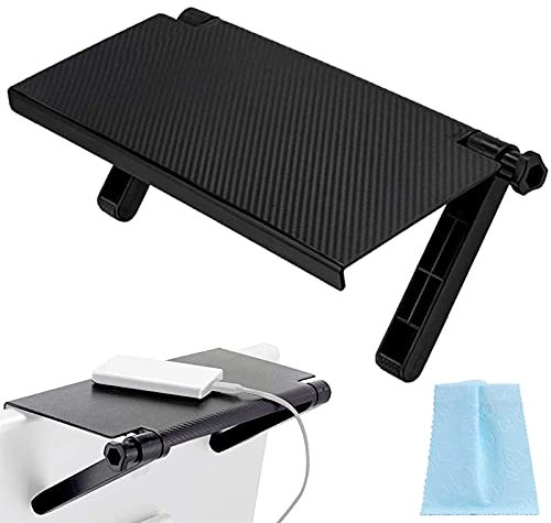 goldmiky Pantalla Estante Superior, Pantalla de TV Estante, Rack de Almacenamiento de Monitor de Computadora de TV Ajustable y Plegable para TV/Ordenador/Game Box/Control Remoto (1 Pieza)