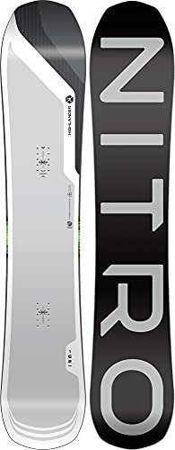 Nitro Snowboards Herren Highlander '22 Highend All-Mountain Carving Camber Board mit KOROYD Core Technologie, 163