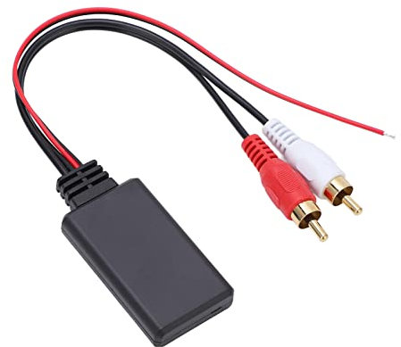 EBTOOLS Adaptateur Bluetooth AUX in Autoradio 2 Adaptateur Bluetooth 5.0 Remplacement du Câble Audio AUX sans Fil pour Kenwood pour Clarion