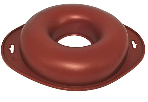 Selecto Bake Moule à gâteau en forme de beignet, grand moule à gâteau en silicone antiadhésif, moule à gâteau en forme de savarin, moule à beignet, moules de 23 cm
