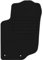 Veloursfussmatte für Peugeot 207 CC Bj. 2007-2015 Basic LP runde Befestigungen Automatte Velourmatte Mit Absatzschoner Passform Neu