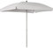 Dehner Sonnenschirm Keros, 266 x 255 x 170 cm, Stahl/Polyester, grau