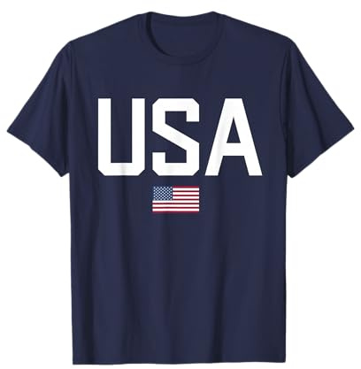 USA T-Shirt Damen Herren Kinder Patriotische amerikanische Flagge 4. Juli T-Shirt