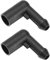 YINETTECH Lot de 2 raccords de Tuyau de Lave-Glace de Voiture 13171805 13257350 1452941 compatibles avec Les Buses de Lave-Glace Vastra H/Corsa D/Zafira B