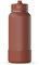 Hydrapeak 32oz Sport Insulated Water Bottle with Straw or Chug Lid, Leak & Spill Proof, Keeps Drinks Cold for 24 Hours, Hot for 12 Hours, Premium Stainless Steel Water Bottles (32oz, Gingerbread)