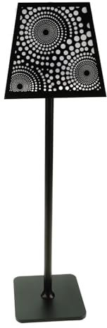 formano Moderne LED Stehlampe Kreise Touch-Funktion USB-Ladefunktion Tischlampe