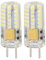 Gigicial Paquete De 2 Bombillas LED De Maíz De 3 W, Equivalente A 100 W, Bombilla LED De Maíz De 6000 K GY6.35, Para Iluminación Industrial O Comercial De Grandes áreas Retroadaptadas