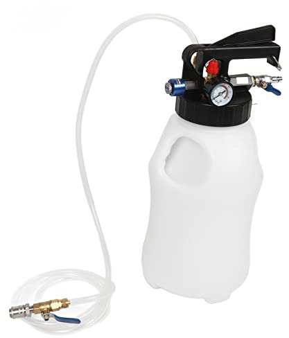 Transmissionid-Pumpe, ABS und Metall, 6 L, Transmissionid-Pumpe mit 15 ATF-Adapter, 2-Wege-Schnellextraktion, Manuelles ATF-Nachfüllsystem, Transmissionid-Pumpen-Nachfüllsystem