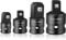 4 Piece Impact Adapter and Reducer Set - 1/4 to 3/8, 1/4 to 1/2, 1/2 to 3/8 Socket Adapter Extentsion Conversion Tool Adaptor Set for Impact Drivers, Wrenches and Ratchets