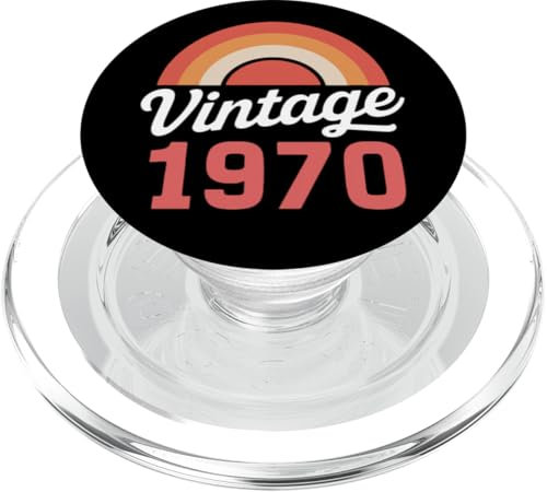Geboren im Jahr 1970, Vintage Best Of 1970 PopSockets PopGrip für MagSafe