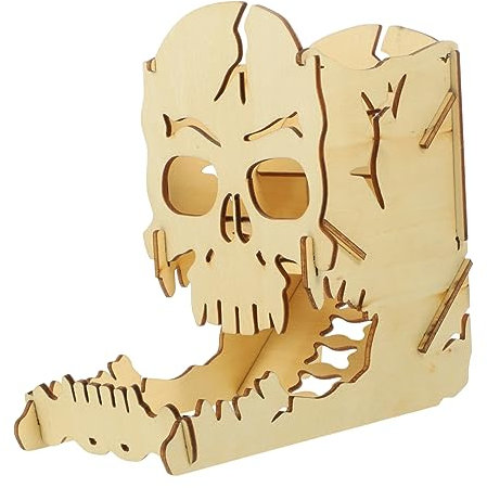 HEMOTON Card Bop Holzmurmeln Brettspiel Tischplatte Würfel Roller