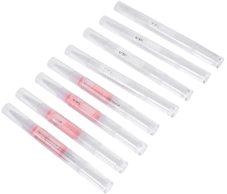 minkissy Nagelhautölstift 8 Stück Pflegendes Nagelöl Mit Pinsel Feuchtigkeitsspendend Natürlicher Reparaturstift Für Gesunde Nagelhaut Maniküregeeignet Reiseleicht