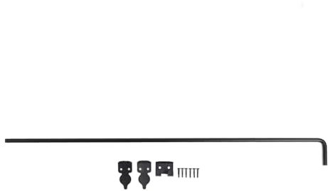 Heavy Duty 36 INCH GATE Lock Rod for Wooden Fence Metal Door