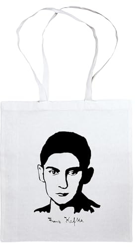 Umhängetasche Kafka: Stofftasche, Jutebeutel. Aus 100% Baumwolle mit langen Trägern