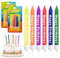 12 Stück Geburtstagskerzen Kinder Regenbogen Kerzen Geburtstag Tortenkerzen Birthday Candles Happy Birthday Kerzen für Torte Geburtstag Party Weihnachten