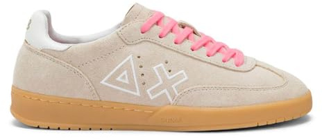 SUN68 California Suede Trainers UK 4 Beige