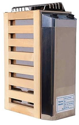 Saunaöfen, 3,6 kW Saunaofen Sauna Dampferzeur, Heimbrauch Heizofen Raumtrockenausrüstung(Internal control-3.6kw)