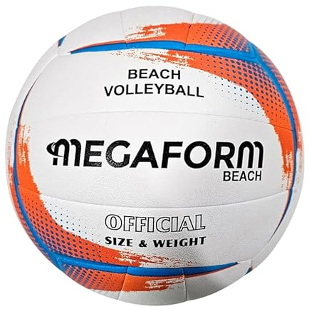 Megaform Beachvolleyball Strandball V2 - Größe 5 - langlebiges Spielzeug