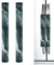 Cosmos 1 Pair Neoprene Kitchen Appliance Refrigerator Handle Covers, Door Handle Covers, 13-1/2 Length (Black Marble Pattern)