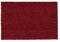 Carpido rutschfeste Kokosmatte - 50 x 80 cm Rot - Nachhaltige Naturfaser für den überdachten Außenbereich - 100% Kokos Fußmatte - Türmatte Eingang